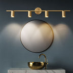 Griv Modern Cylinder Rotatable Spotlight Wall Lamp Brass