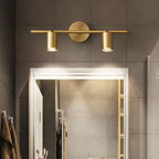 Griv Modern Cylinder Rotatable Spotlight Wall Lamp Brass