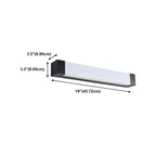 Ray Minimalist Linear Metal Outdoor Wall Lamp, Black