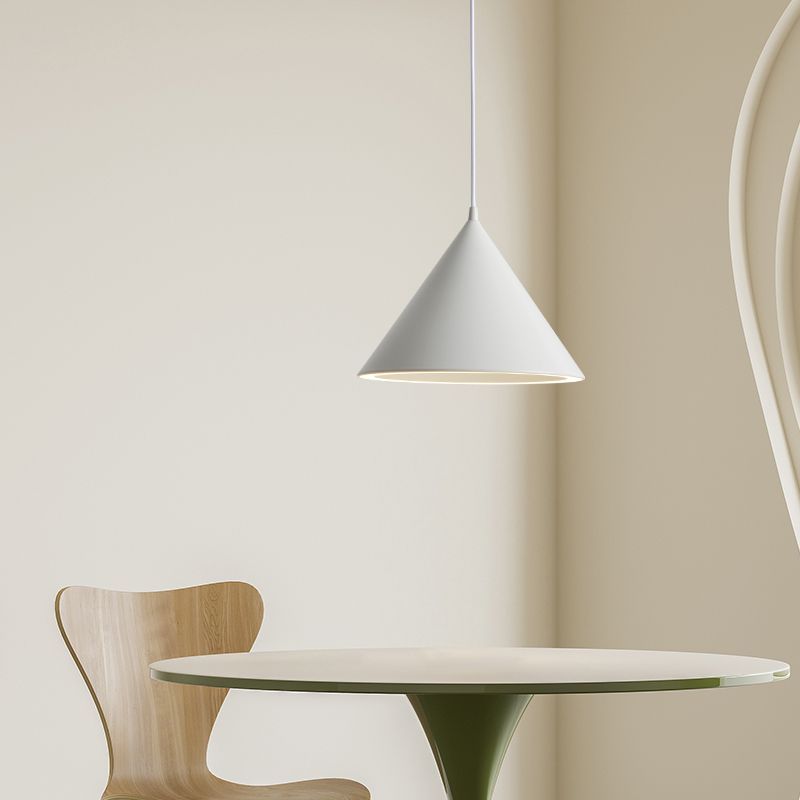 Aria Funnel-Shape Colourful LED Pendant Light