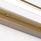 Arisha Modern Linear Metal Vanity Wall Lamp, Gold