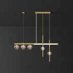 Kristy Metal & Crystal Pendant Light, Gold