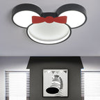 Aria Cartoon Mouse Flush Mount Ceiling Light, 2 Style