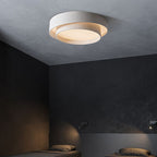 Arux Nordic Art Deco Circular Flush Mount Ceiling Light