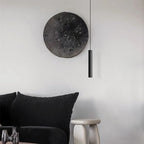 Arisha Minimalist Cylinder Black Pendant Light