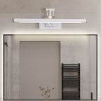 Arisha Modern Adjustable Mirror Front Vanity Metal LED Wall Lamp, Black/White