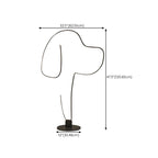 Edge Modern Cat/Dog Linear Metal Floor Lamp
