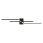 Arisha Minimalist Linear Metal Vanity Wall Light