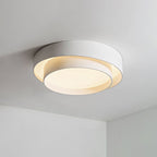 Arux Nordic Art Deco Circular Flush Mount Ceiling Light