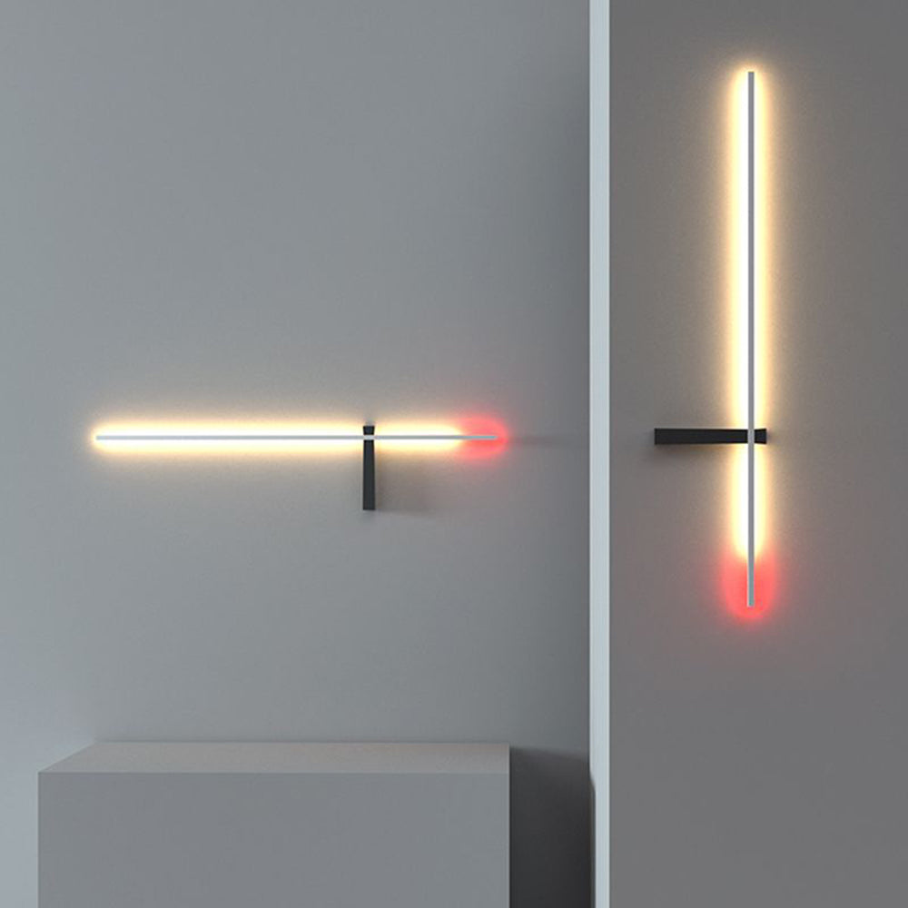 Arisha Minimalist Linear Wall Lamp Multi-Color Linear