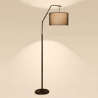 Eryn Cylinder Shape Floor Lamp, Over Arching Floor Lamp, Unique