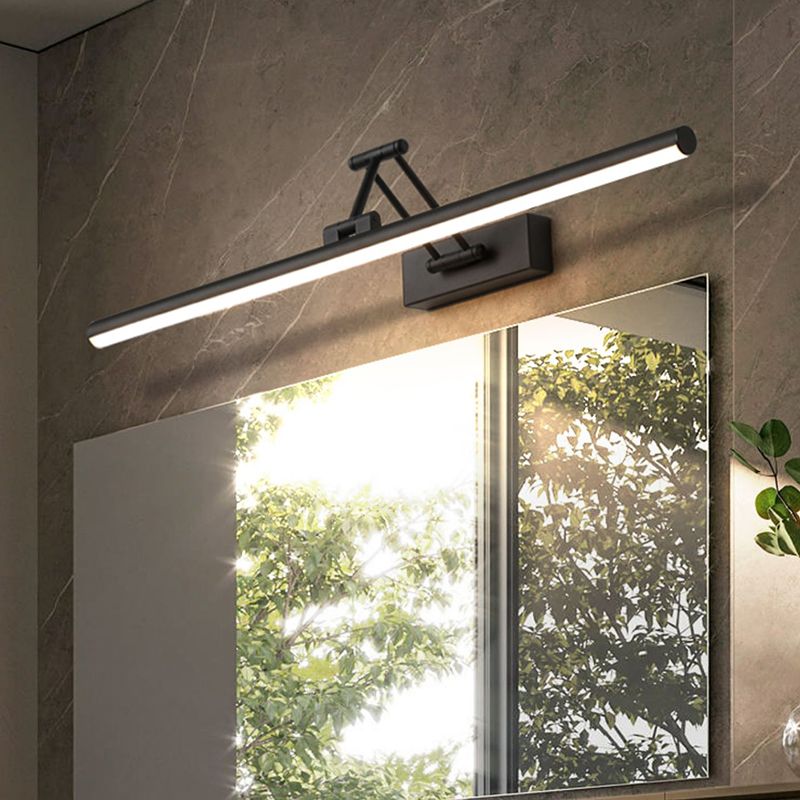 Volo Modern Linear Mirror Front Vanity Metal LED Wall Lamp