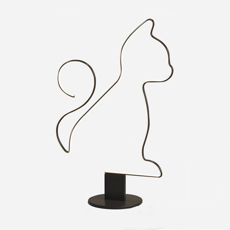 Edge Modern Cat/Dog Linear Metal Floor Lamp