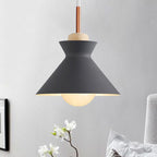 Valentina Geometric Colorful Pendant Light, Metal, Kitchen Island