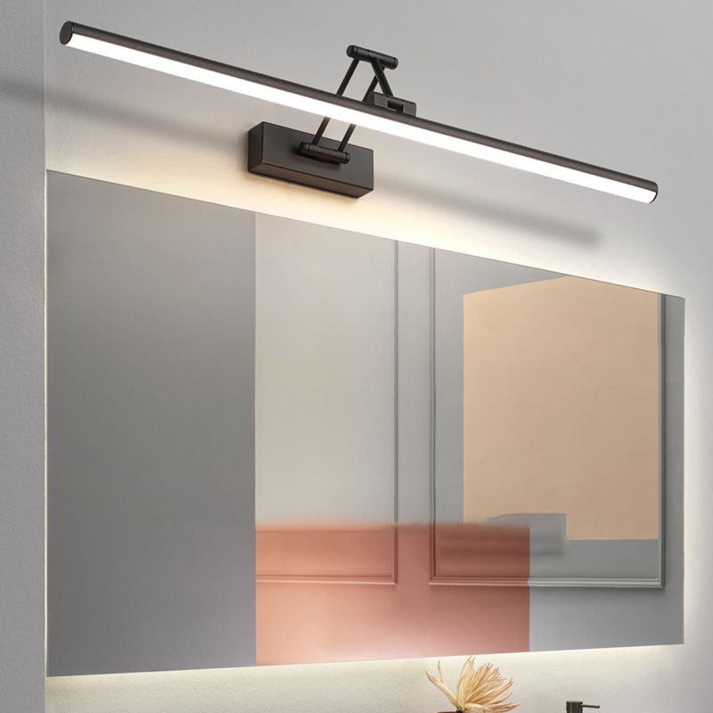 Volo Modern Linear Mirror Front Vanity Metal LED Wall Lamp