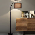 Eryn Cylinder Shape Floor Lamp, Over Arching Floor Lamp, Unique