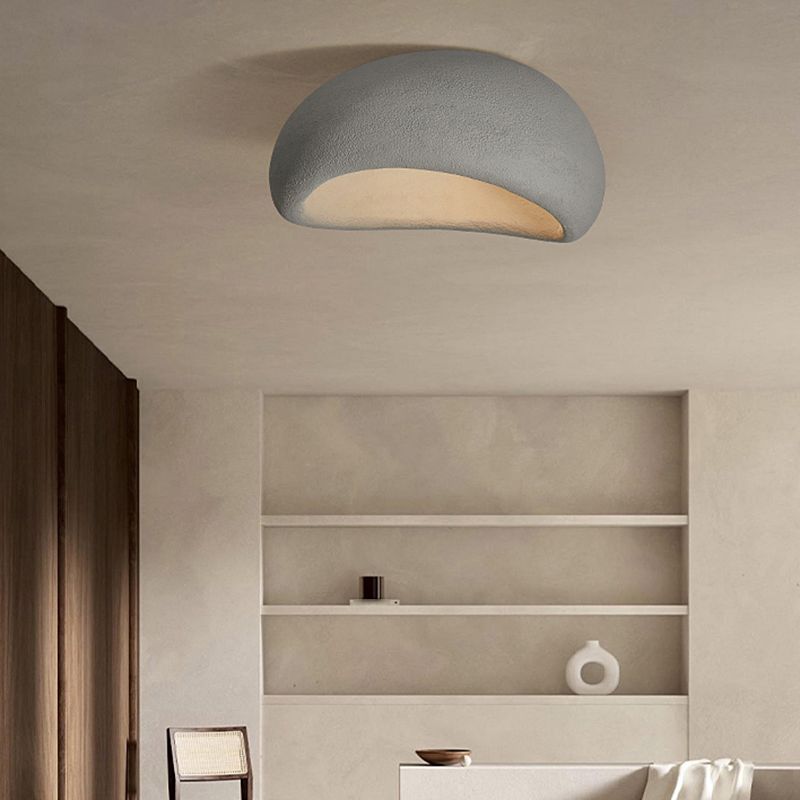 Avi Flush Mount Ceiling Light Modern, Resin Dining Room