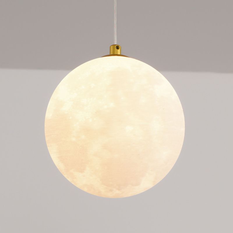 Arisha Minimalist Wavy Metal Pendant Light, Black/White/Gold