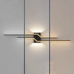 Arisha Minimalist Linear Metal Vanity Wall Light