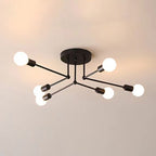 Valentina  Flush Mount Ceiling Light Linear Industrial