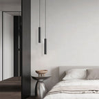 Arisha Minimalist Cylinder Black Pendant Light
