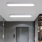 Arisha Oval Flush Mount LED Ceiling Light, Black/White/Grey/Gold