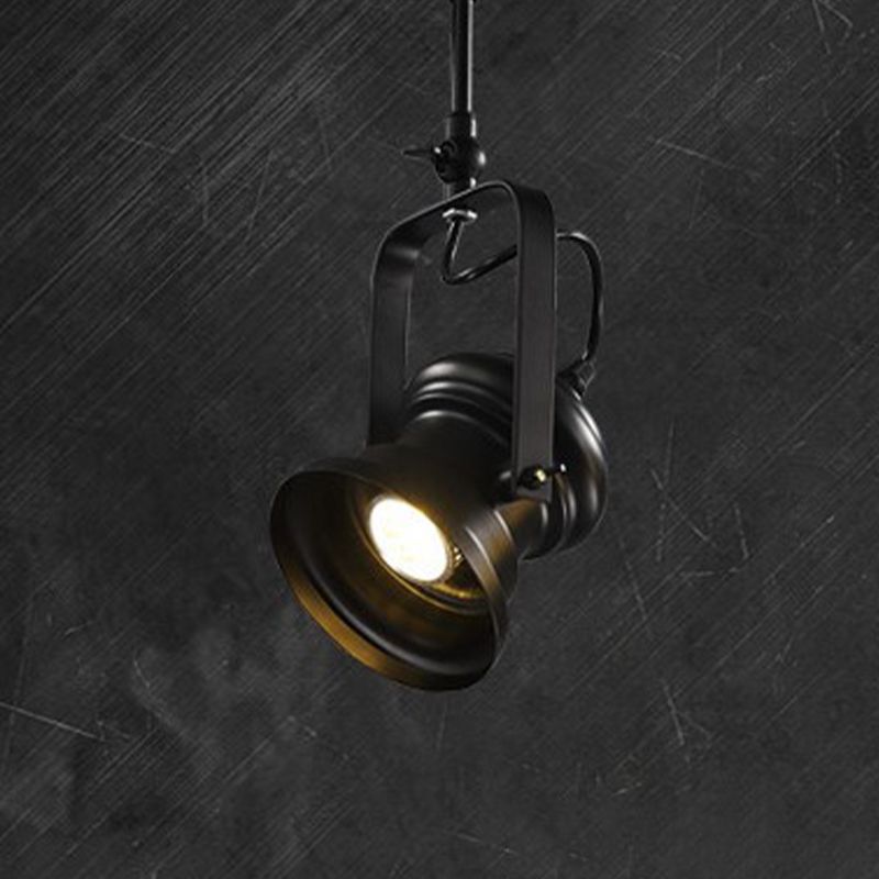 Alessio Industrial Style Rotatable Semi-Flush Mount Ceiling Light