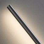 Arisha Modern Linear Metal& Bedroom Wall Lamp, Black/Brass