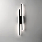 Cyral Minimalist Geometric Wall Lamp, Black/White