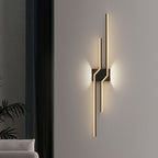 Arisha Minimalist Linear Metal Vanity Wall Light
