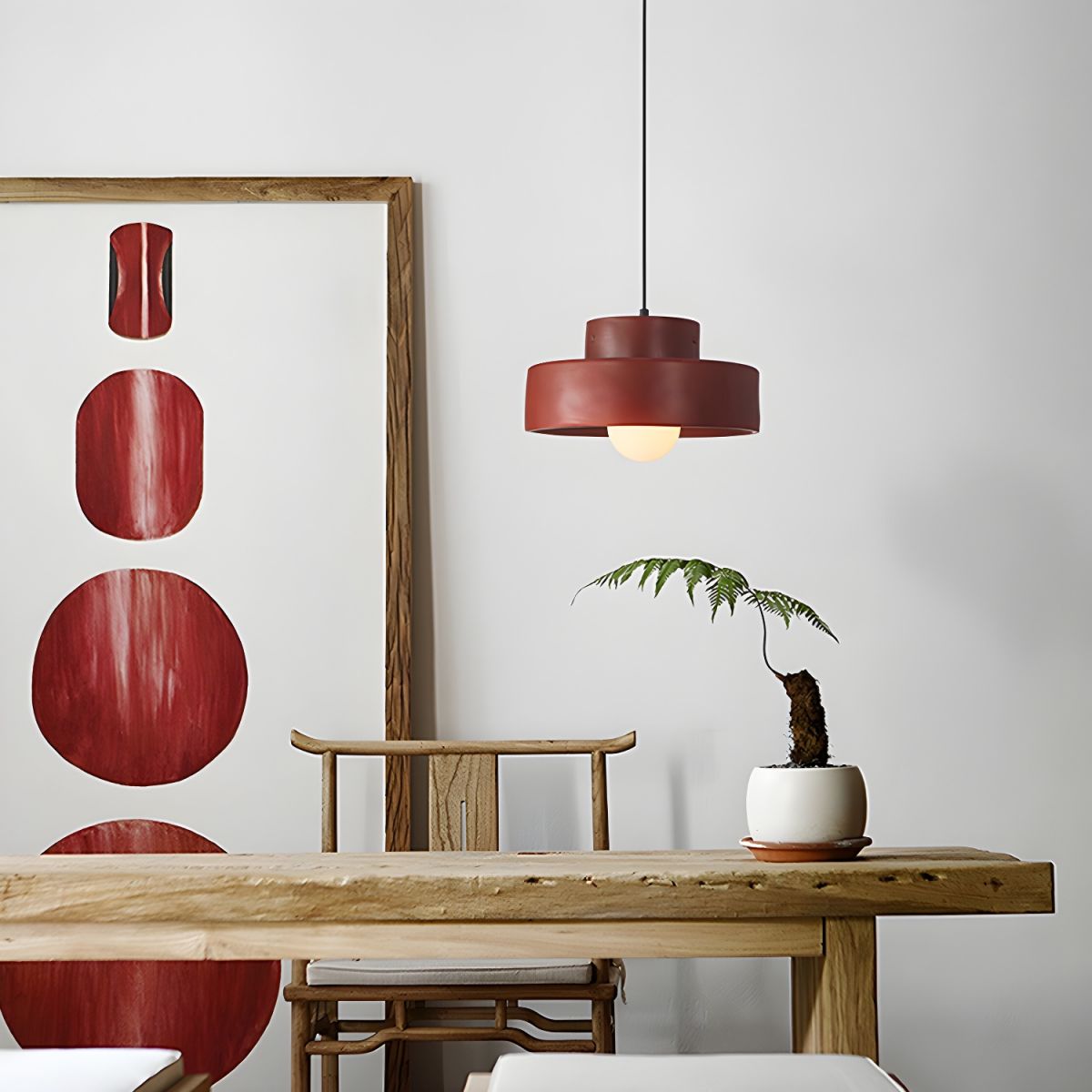 Arisha Modern Metal Pendant Light with Adjustable Hanging Length