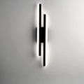 Cyral Minimalist Geometric Wall Lamp, Black/White