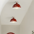 Valentina Simple Modern LED Flush Mount Ceiling Light Metal Balcony