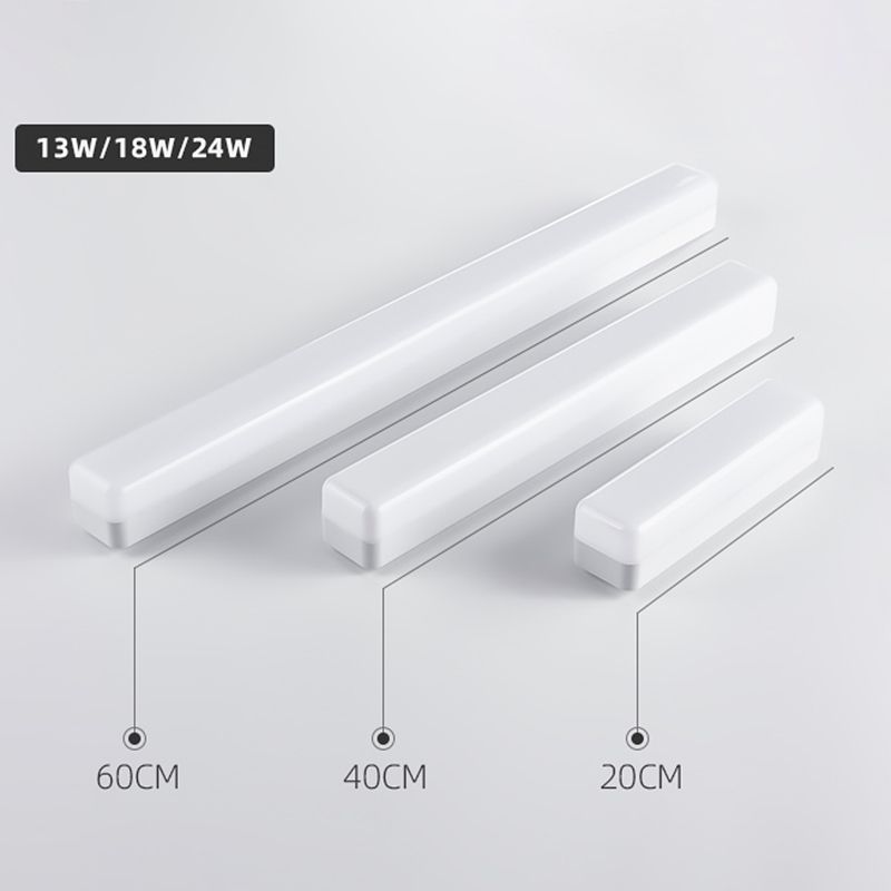 Arisha Modern Rectangular Modern Wall Lamp, White