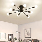 Valentina Modern Globe Bubble Flush Mount Ceiling Light