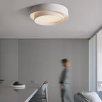Arux Nordic Art Deco Circular Flush Mount Ceiling Light
