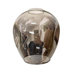 Valentina Modern Bubble Metal Pendant Light, Black/Gold