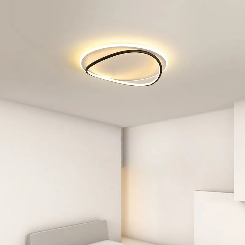 Arisha Minimalist Ring Modernom Flush Mount Ceiling Light