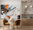 Wall Art Abstract Expressionist Graffiti Bold