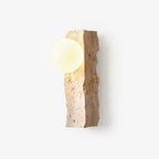 Elnoren Organic Travertine Wall Light