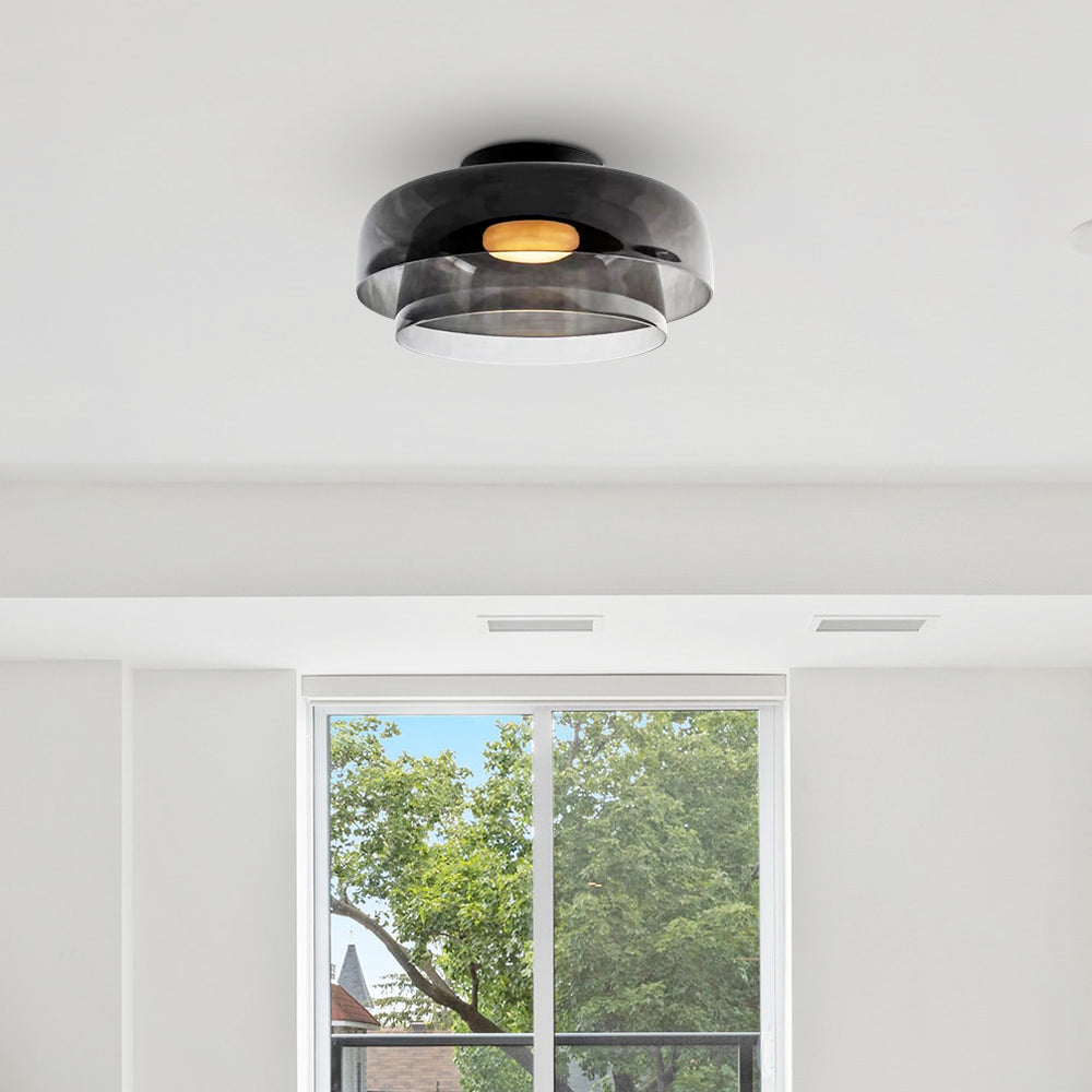 Aria Modern Simple Creative Glass Flush Mount Ceiling Light