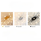 Arisha Art Deco Starry  Flush Mount Ceiling Light