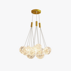 Valentina Glass Globe Bubble Pendant Light LED Stary
