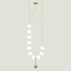 Valentina Postmodern Loft Ball Pendant Lamp Creative Necklace Design
