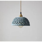 Valentina Modern LED Pendant Light Metal Blue White Bedroom/Kitchen
