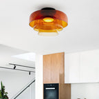 Aria Modern Simple Creative Glass Flush Mount Ceiling Light