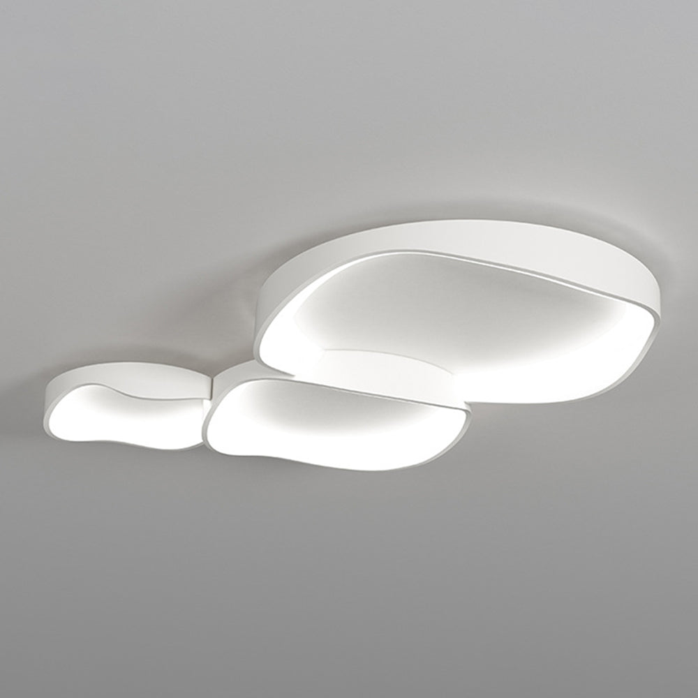 Arisha Modern Wave Flush Mount Ceiling Light