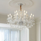 Silva Chandelier  French Crystal Living Room Dining Room