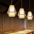 Muto Rattan Handmade Woven Bamboo Vintage Pendant Light