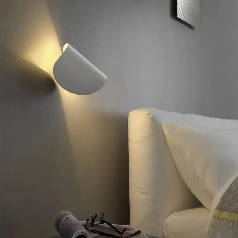 Myra LED Wall Reading Lamp 360° Rotatable, Bedside & Living Room